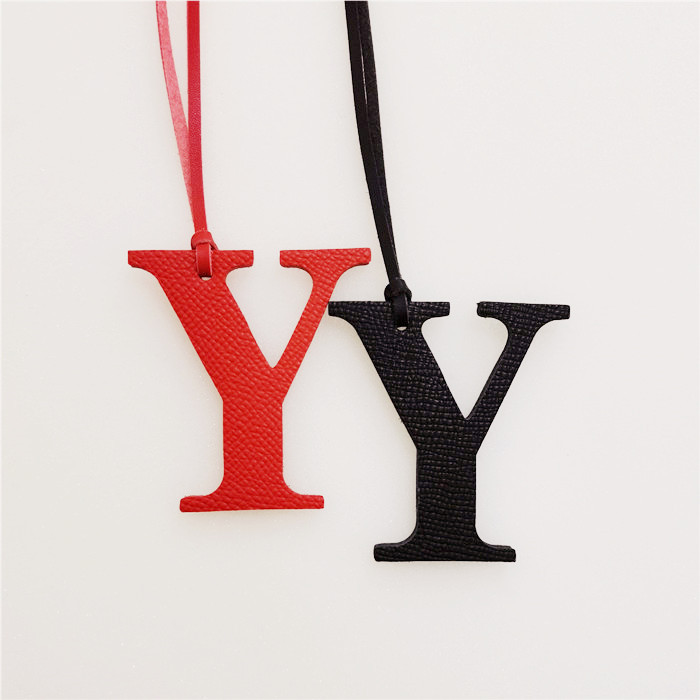 Women Accessories Name In English - Английская буква Y Алфавит из воловьей