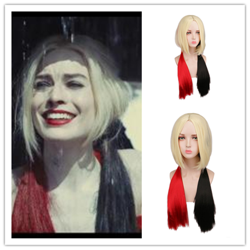 Women'S Harley Quinn Accessories - Парик Харли Квинн из «отряда самоубийц