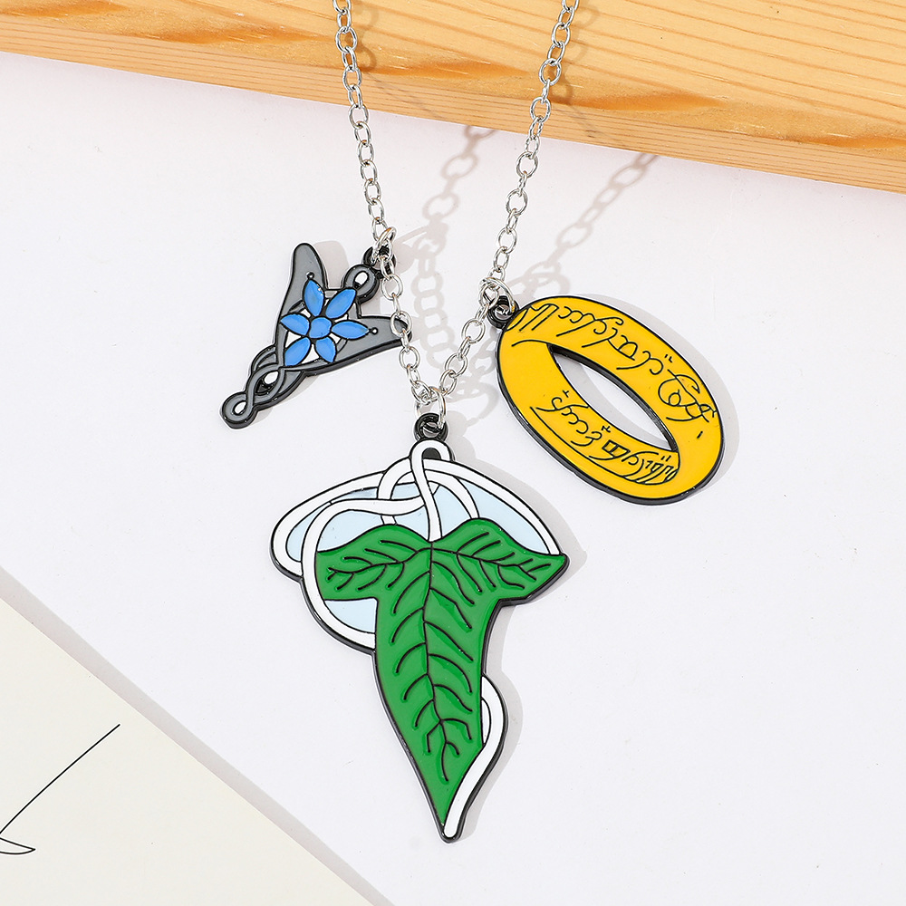 Women'S Accessories Rings - Ожерелье с изображением эльфов из «Властелина