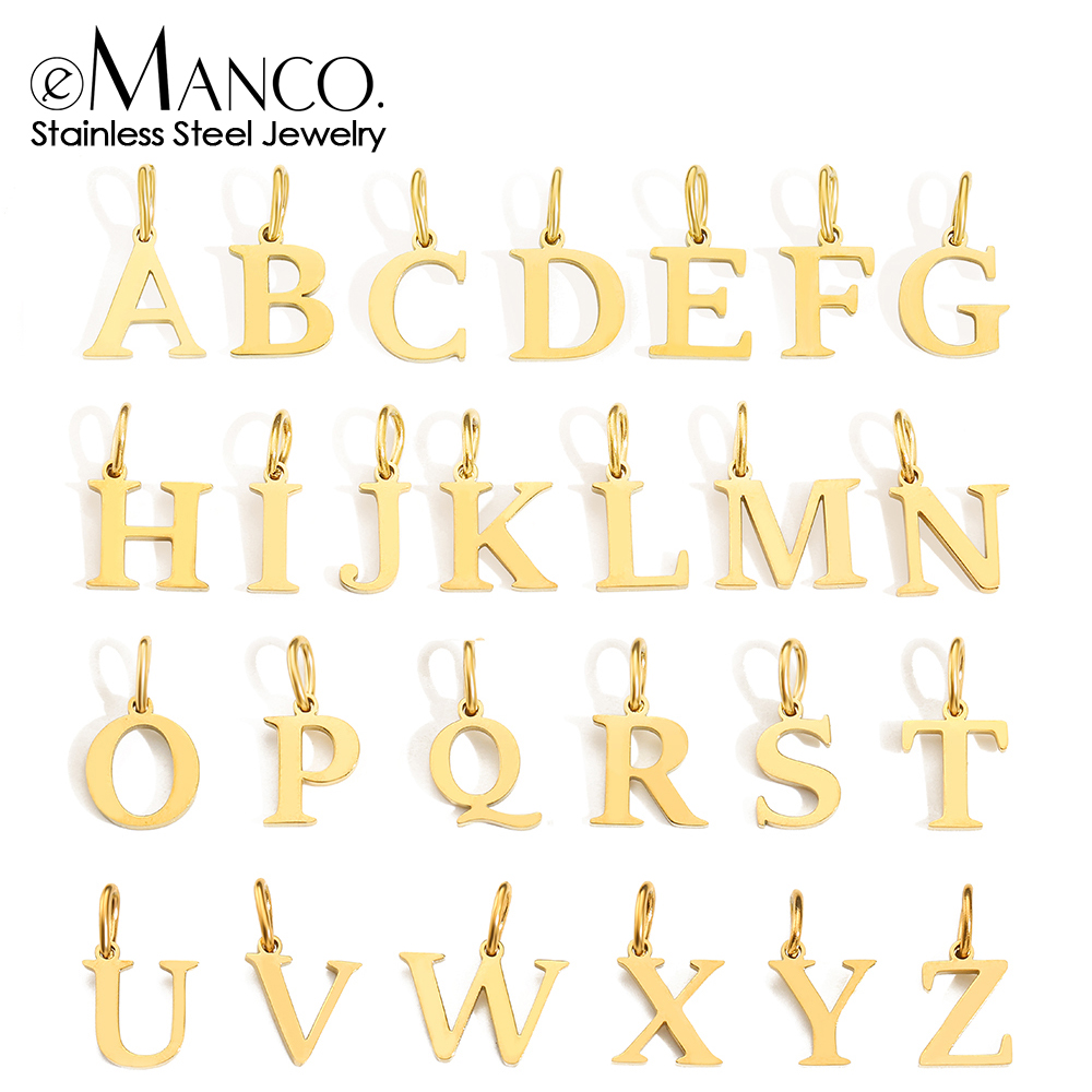 Women Accessories Name In English - EMANCO DIY Подвески с английским алфавитом