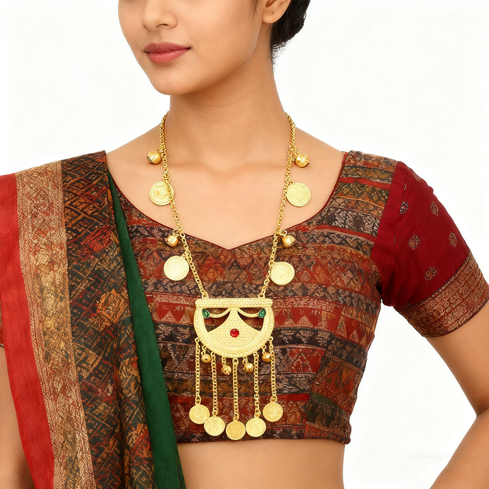Women Accessories Pakistan - Афганское Пакистанское традиционное ожерелье с монетами