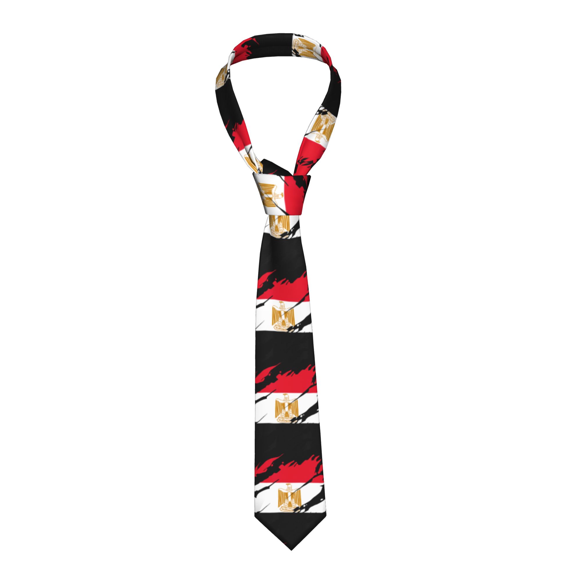 Women Accessories In Egypt - Шелковый галстук унисекс с флагом Египта,