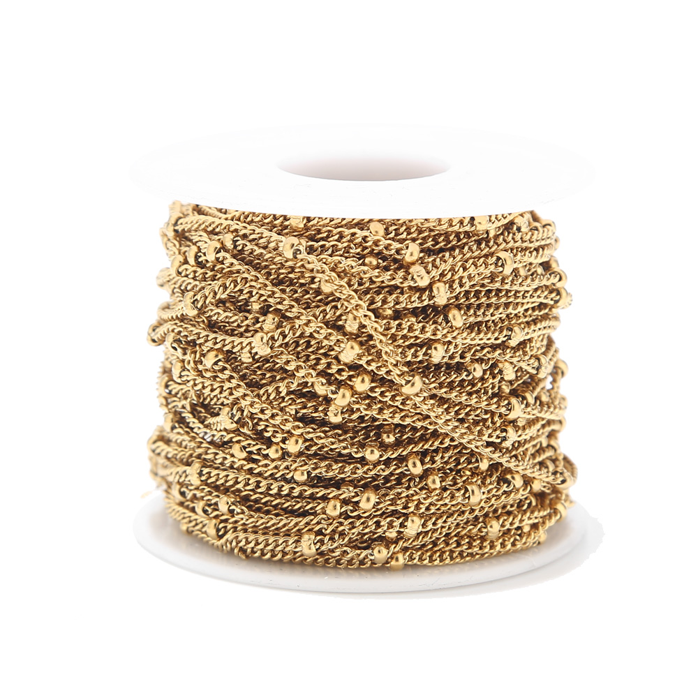 Цепи из нержавеющей стали для  – обзор и цена Beaded Anklet Chain