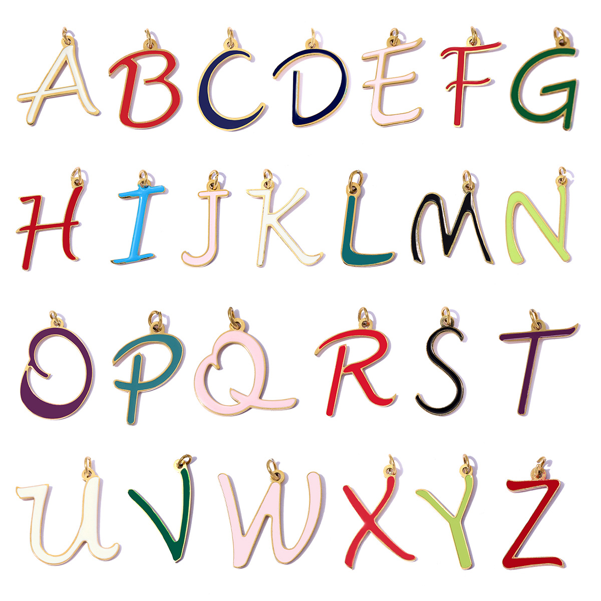 3 шт./лот, подвески-буквы A-Z  – обзор и цена Women Accessories Name In English