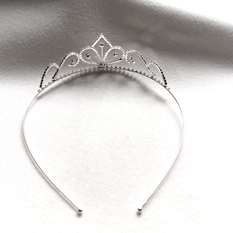 Серебряная корона со стразами, – обзор и цена Women Accessories Wholesale