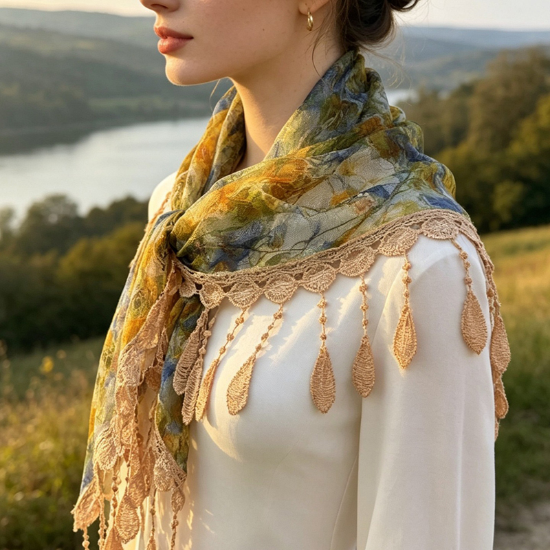 Винтажный кружевной пояс-шарф  – обзор и цена Women Electronic Accessories