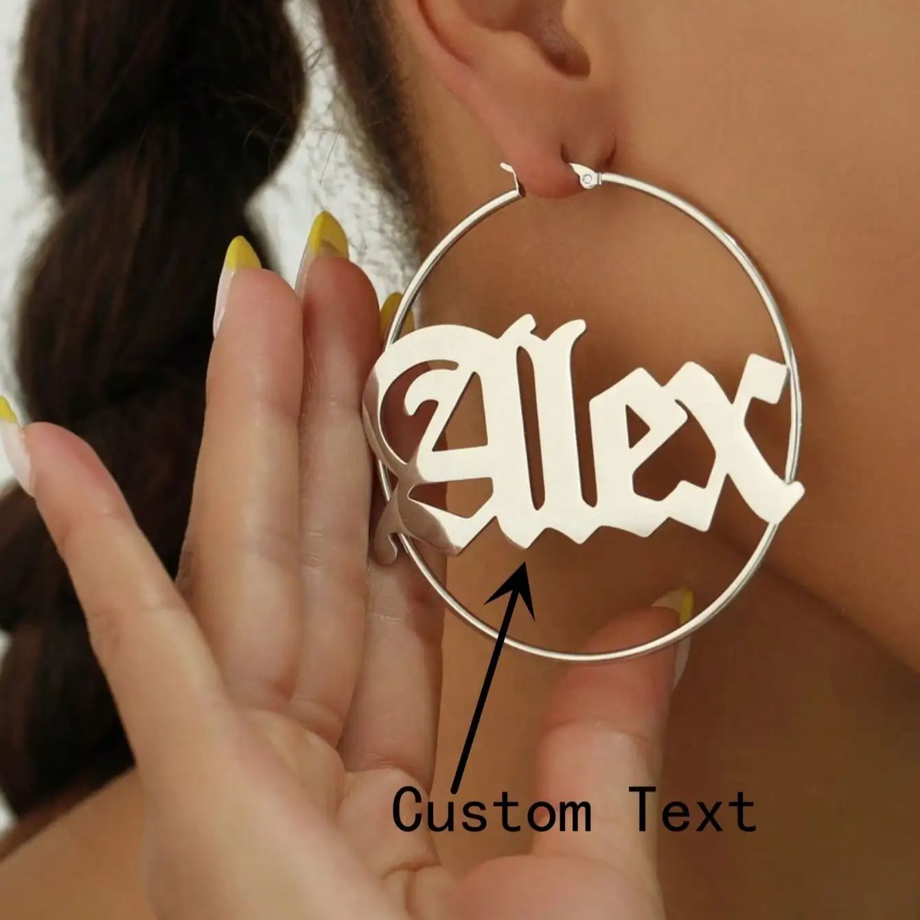 Серьги-кольца со старым англий – обзор и цена Women Accessories Name In English