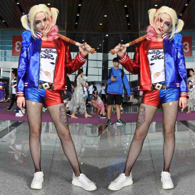 Аниме косплей для девочек и же – обзор и цена Women'S Harley Quinn Accessories